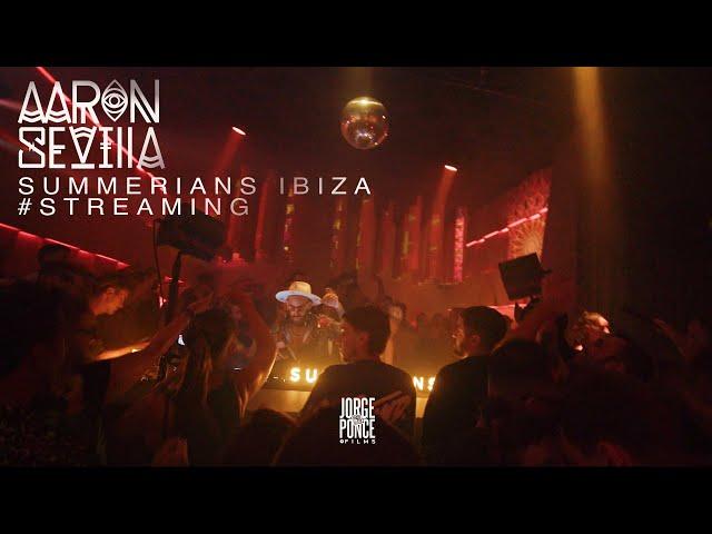 Afro House Vide Set Ibiza / @AaronSevilla  at Summerians