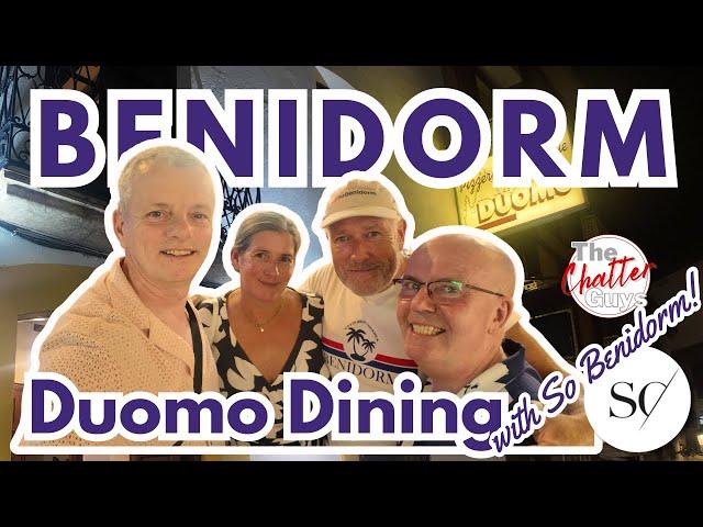 BENIDORM’s DUOMO Italian Restaurant - Dining with SoBenidorm