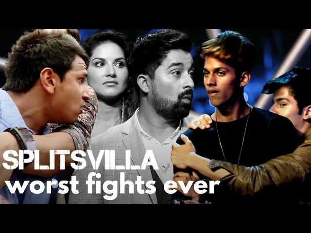 Splitsvilla की History में सबसे खतरनाक Fights | Worst Fights & Freak Outs Ever in MTV Splitsvilla