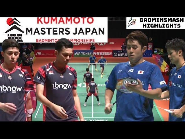 Alfian/Ardianto (INA) VS Hoki/Kobayashi (JPN) | Finals Kumamoto Masters Japan Badminton 2024