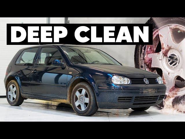 24 Year Old VW Golf Deep Clean - Full Detail