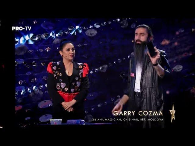 Românii au talent 2023 | Garry Cozma a vrăjit jurații cu numărul lui de magie