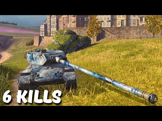 Progetto CC55 mod. 54 - 6 KILLS | 5,6 K Damage, WoT Blitz Replay