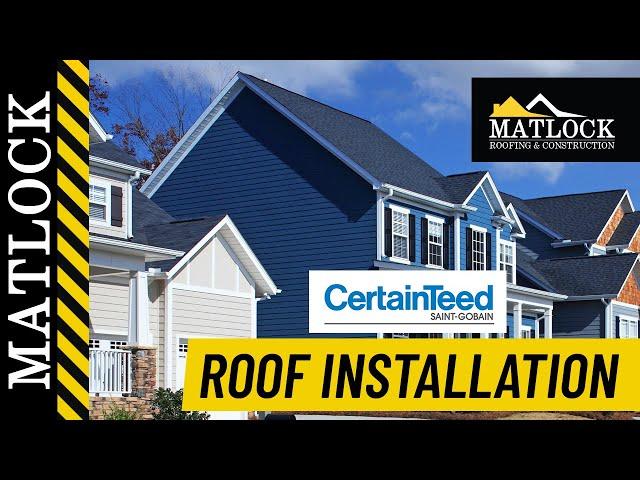 New Roof Installation - Hattiesburg MS - Matlock Roofing & Construction