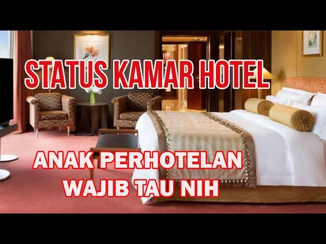 Status of Hotel Rooms ⁉️Student of Hospitality Must Know Here