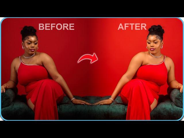 Full Studio Step by step Photo retouching Tutorial