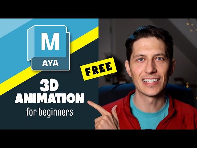 Free 3D Animation Course Maya Tutorial for Beginners