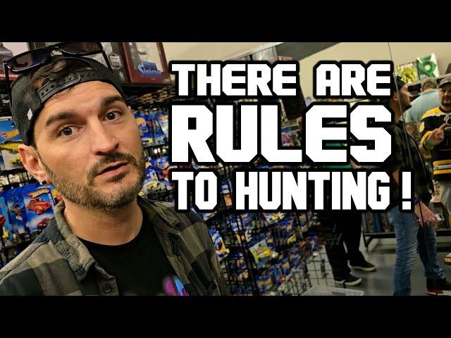 WAIT WHAT!? RULES to Toy Hunting?!