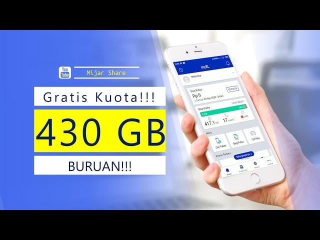 Cara mendapatkan kuota gratis dari Xl, Bosen di rumah gak bisa internetan?? INI SOLUSINYA!!!