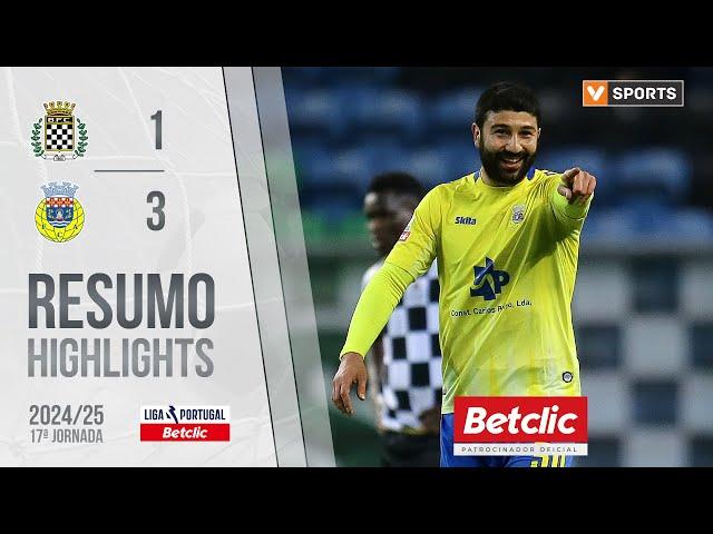 Resumo: Boavista 1-3 Arouca (Liga 24/25 #17)