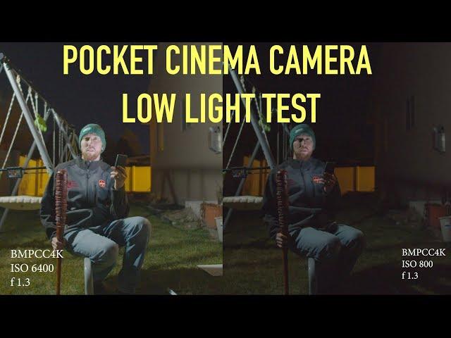 How good is the low light on BMPCC4K?