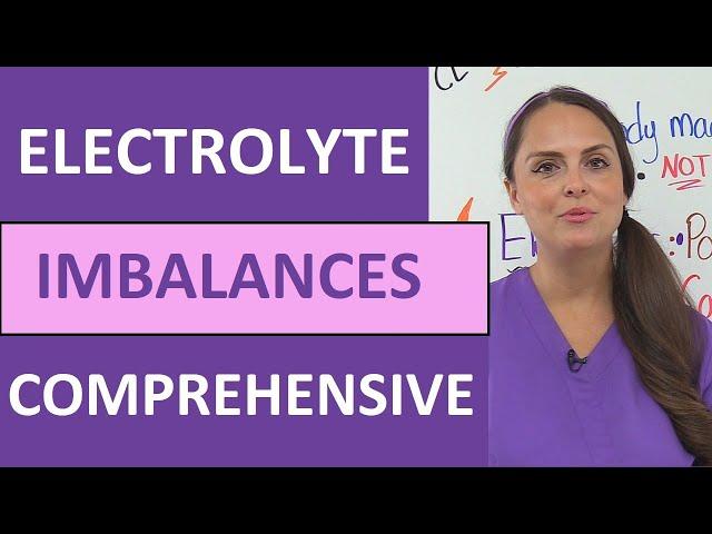 Fluid and Electrolytes Imbalances for Nursing Students - NCLEX Review