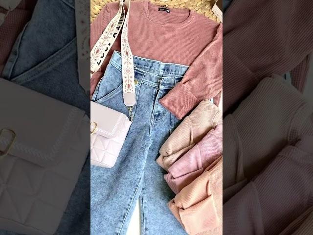 OOTD SHOPEE KAOS VIRAL MURAH DI TIKTOK #shorts #shopeehaul #haul