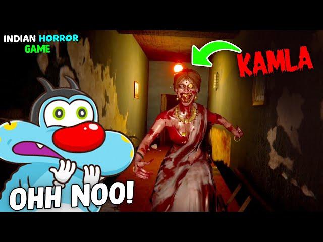Ghost Hunting KAMLA - INDIAN HORROR GAME! | EXTREMELY SCARIEST GAME=ft.Oggy)