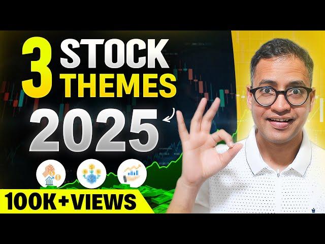 3 Stock Market Sectors can make you Richer in 2025? |  Rahul Jain #stocks #2025 #invest