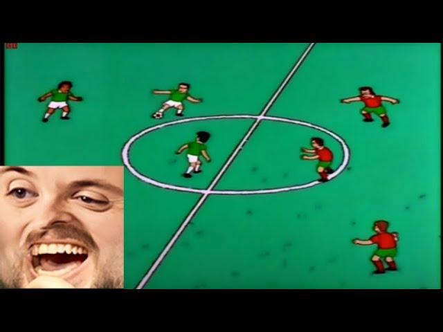 Forsen reacts to The Simpsons take on soccer