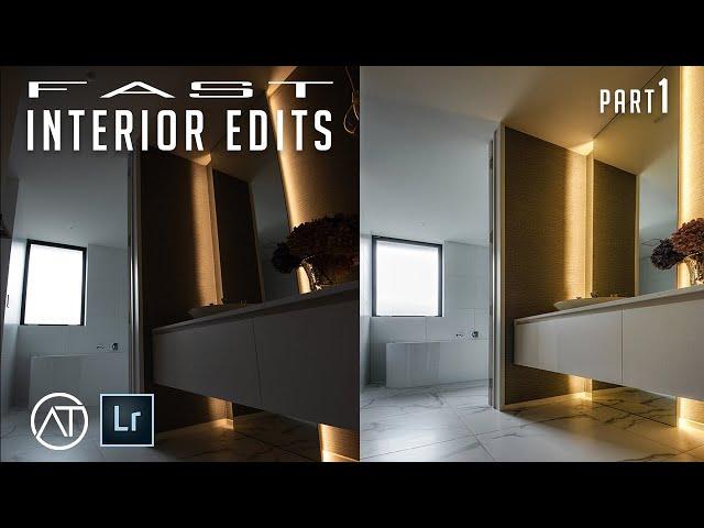 Interior Architecture Quick Edits In Lightroom - Speed up your workflow