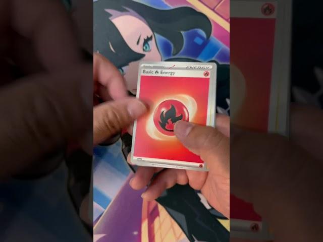 I pulled #pokemon trainer Rika card on paradox rift booster pack #shorts