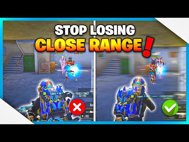 NEVER DO THESE CLOSE RANGE MISTAKES IN PUBG/BGMI | TIPS AND TRICKS GUIDE/TUTORIAL