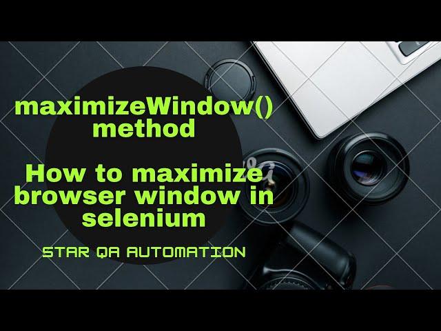 How to maximize browser window using selenium