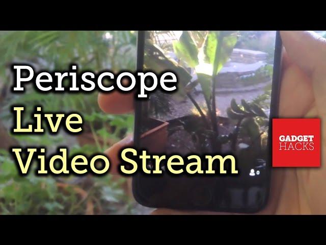 Periscope, Twitter's Brand New Live Streaming App for iOS [How-To]