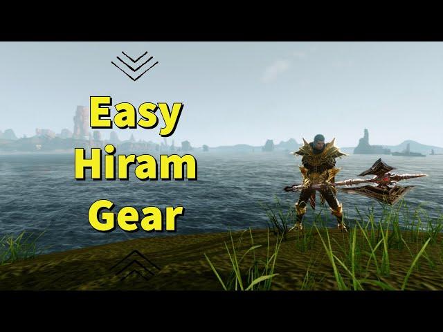 Archeage Unchained: How to Get Hiram Gear Easy!