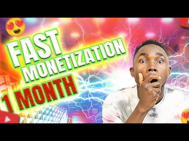 Monetize your Channel fast with Gemini - make money on Youtube!!