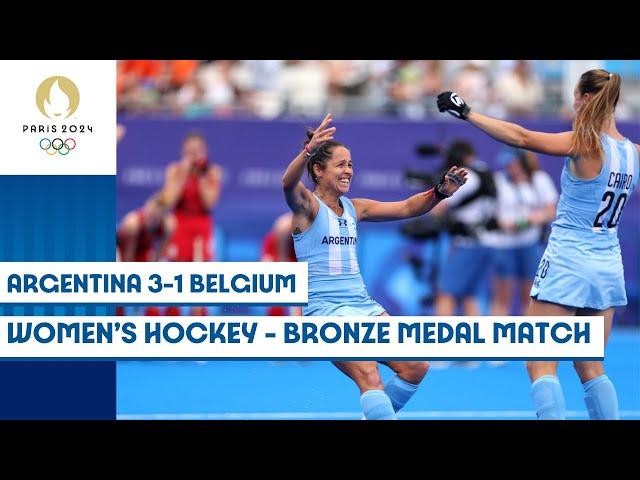 Argentina clinch bronze medal in women’s hockey  | Paris 2024 highlights