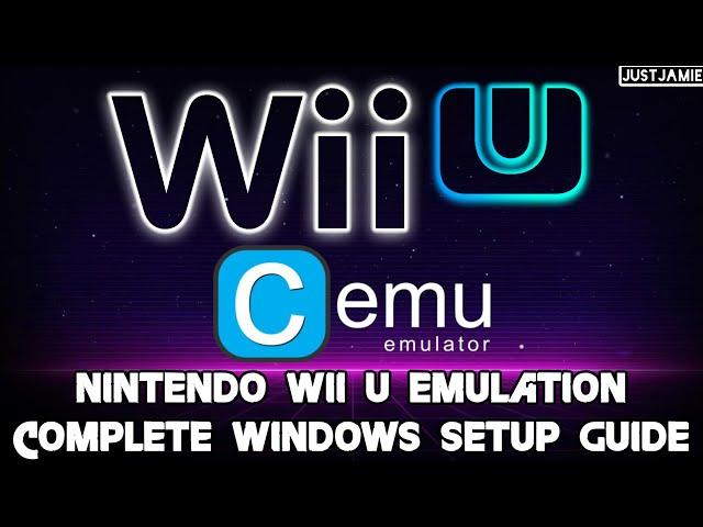 CemuWii U Emulation Setup Guide 2024 + 4K Settings #cemu #wiiu #emulator