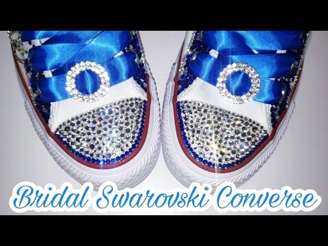 Bridal Swarovski Converse Sneakers