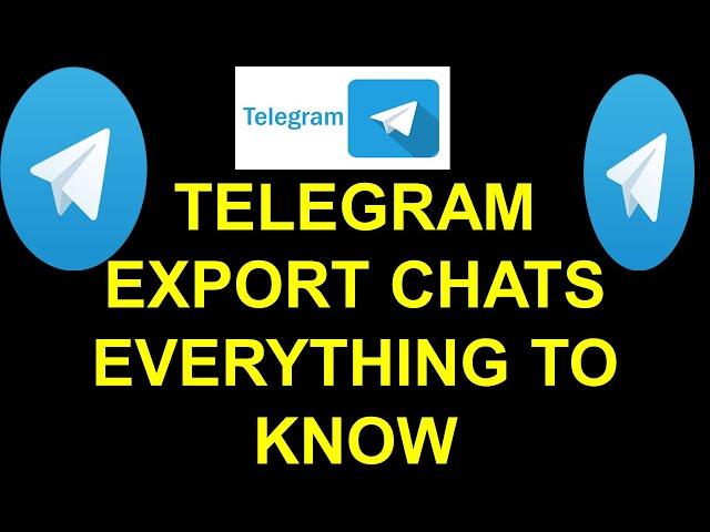 How to Export Chats on Telegram? | How to Download Everything From Telegram to Local Storage