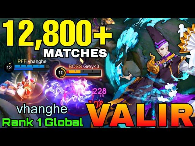 Burn It All! Valir Insane 12,800+ Matches! - Top 1 Global Valir by vhanghe - Mobile Legends