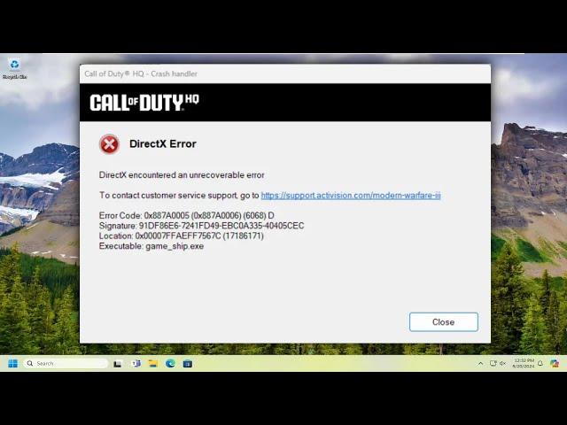 How to Fix COD Warzone DirectX Unrecoverable Error on PC [Guide]