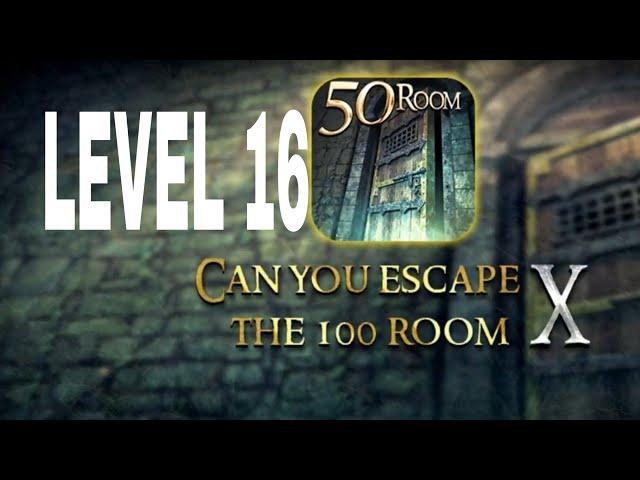 Can You Escape The 100 room X level 16 Walkthrough