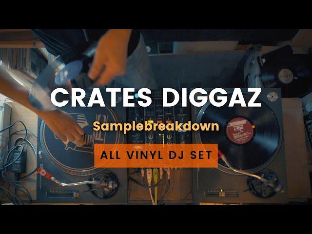 FULL VINYL | CRATES DIGGAZ set | 90's 00's Hiphop | DJ SEIJI (S.P.C)