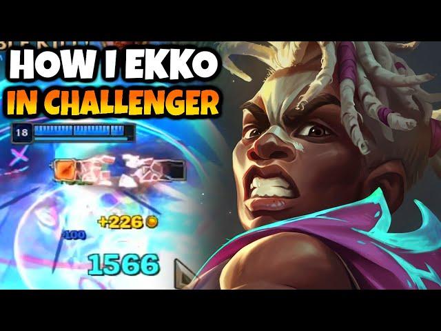 How I play Ekko Mid against Challengers