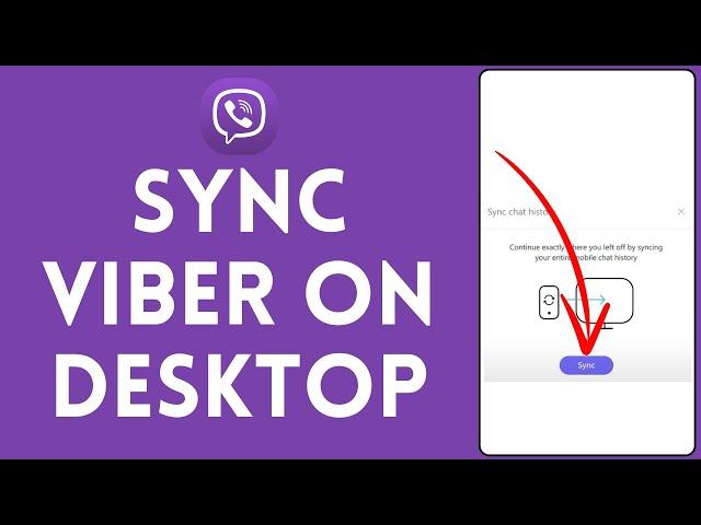 How to Sync Viber on Desktop (2024) | Connect Viber on Desktop