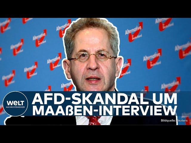 AFD: Gesetzeswidriges Interview! Werteunion-Chef Maaßen darf nicht im Fraktionssaal befragt werden