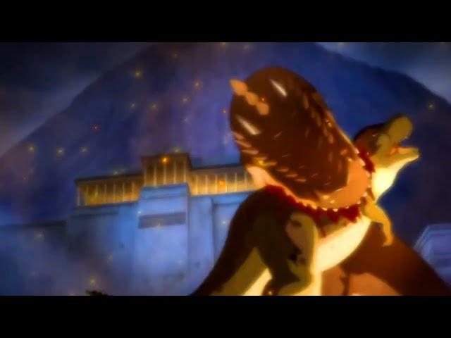 Ark The Animated Series Nerva's Giga vs Pair Rexes