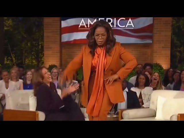 Oprah shows how Kamala Harris ‘walked into’ presidential campaign