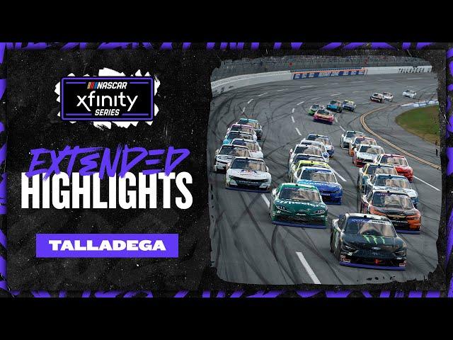 NASCAR Official Extended Highlights: Xfinity Series from Talladega