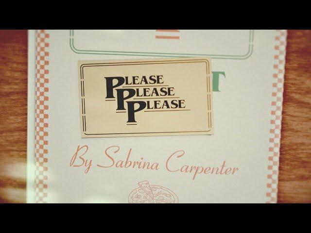 Sabrina Carpenter - Please Please Please (Lyric Video)
