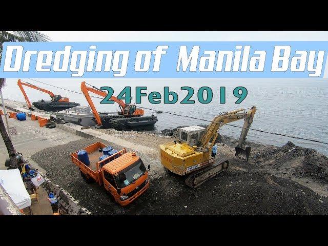 MANILA BAY DREDGING UPDATE | 24 Feb 2019