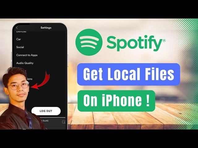 How to Get Local Files on Spotify iPhone !