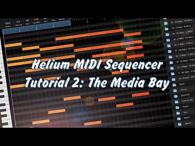 Helium Tutorial 2   The Media Bay