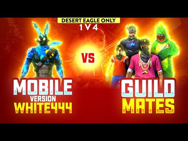 Mobile White444  ? Vs Pro Players - Garena Free Fire