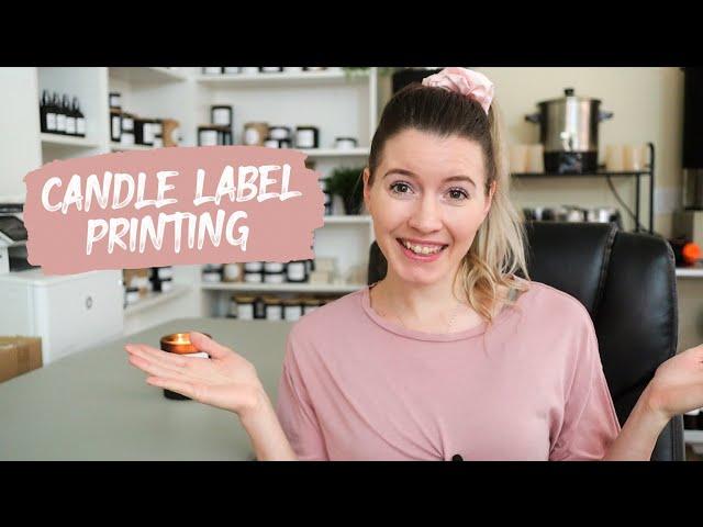 Printing Your Candle Labels At Home Vs. Using A Printing Service | Pros & Cons