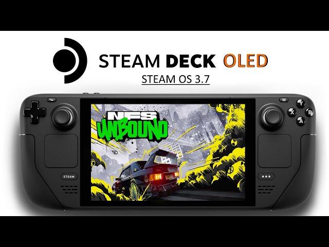 Need for Speed Unbound Steam Deck OLED Performance | Steam OS 3.7 Need for Speed Gameplay Settings