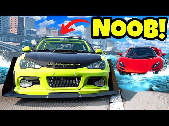 Teaching a NOOB How to Escape the Flood in BeamNG Drive Mods!