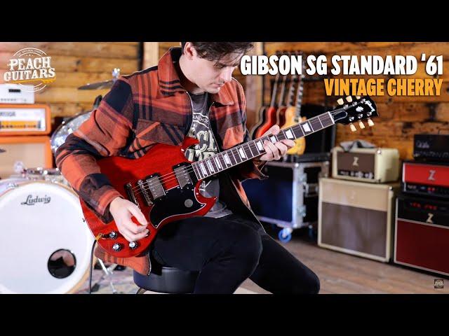 No Talking...Just Tones | Gibson SG Standard '61 - Vintage Cherry